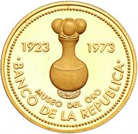 Colombia. 1500 Pesos, 1973 Choice Brilliant Proof