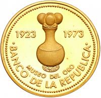 Colombia. 1500 Pesos, 1973 Choice Brilliant Proof