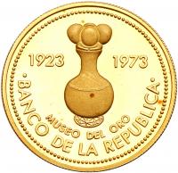 Colombia. 1500 Pesos, 1973 Choice Brilliant Proof