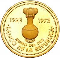 Colombia. 1500 Pesos, 1973 Choice Brilliant Proof