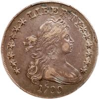 1799. Irregular Date, 13 Stars on Reverse. B-15, BB-152, Rarity 3