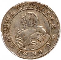 Costa Rica. Real, 1849-JB PCGS EF45