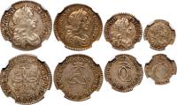 Great Britain. Maundy Set, 1673