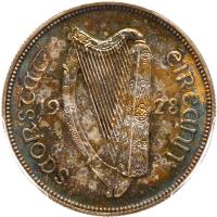 Ireland. Proof Halfcrown, 1928 PCGS Proof 64 - 2