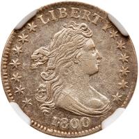 1800 Bust 10C NGC AU55