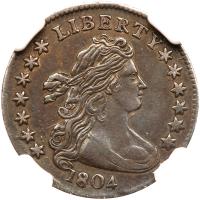 1804. 13 Stars on Reverse. JR-1, Rarity 5