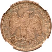 1875 Twenty Cents NGC Proof 65 - 2