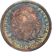 1872 Liberty Seated 25C PCGS MS65 - 2