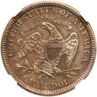 1873-CC Liberty Seated 25C. Arrows NGC AU55 - 2