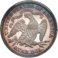 1874 Liberty Seated 25C. Arrows PCGS Proof 66 - 2