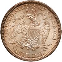 1891 Liberty Seated 25C PCGS MS67 - 2