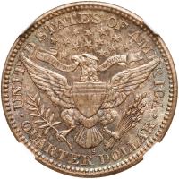 1908-S Barber 25C NGC MS67 - 2