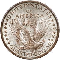 1917 Liberty Standing 25C. Type 1 PCGS MS67 - 2