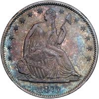 1877-S Liberty Seated 50C NGC MS66