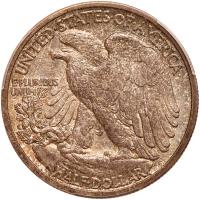 1916-D Liberty Walking 50C PCGS MS66 - 2