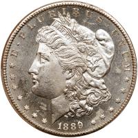 1889-CC Morgan $1 PCGS MS63