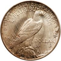 1923-D Peace $1 PCGS MS66 - 2