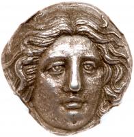 Islands off Caria, Rhodes. Silver Tetradrachm (14.98 g), ca. 404-385 BC