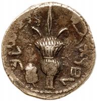 Judaea, Bar Kokhba Revolt. Silver Sela (14.09 g), 132-135 CE VF - 2