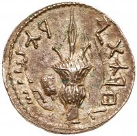 Judea, Bar Kokhba Revolt. Silver Sela (15.34 g), 132-135 CE Superb EF - 2