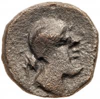 Kings of Armenia. Uncertain King, ca. 200 BC. AE Chalkous (13 mm, 1.03 g) EF