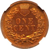 1876 Indian Head 1C NGC Proof Details - 2