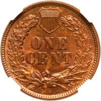 1880 Indian Head 1C NGC MS63 RB - 2