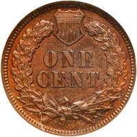 1881 Indian Head 1C NGC MS64 RB - 2