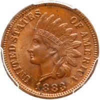 1883 Indian Head 1C PCGS MS64 BR