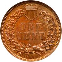 1884 Indian Head 1C ANACS MS65 RB - 2