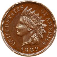 1889 Indian Head 1C PCGS PF65 BR