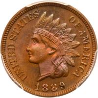 1889 Indian Head 1C PCGS PF65 BR