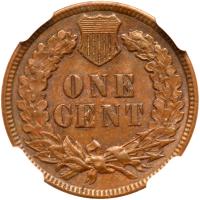 1890 Indian Head 1C NGC MS62 BR - 2