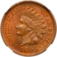 1895 Indian Head 1C NGC MS64 RB