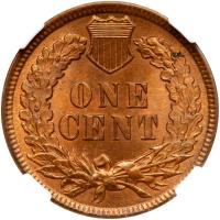 1897 Indian Head 1C NGC MS64 RB - 2