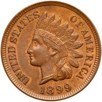 1899 Indian Head 1C MS64 BR