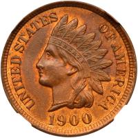 1900 Indian Head 1C NGC MS64 RB