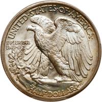 1942-D Liberty Walking 50C PCGS MS65 - 2