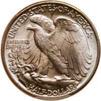 1945 Liberty Walking 50C PCGS MS66 - 2