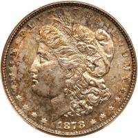 1878 Morgan $1. 7 Tail Feathers, Rev of 1878 PCGS MS64