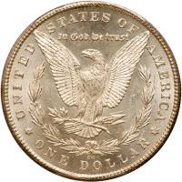 1880-CC Morgan $1. Rev of 1879 PCGS MS64 - 2