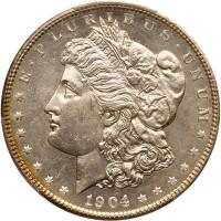 1904 Morgan $1 PCGS MS62