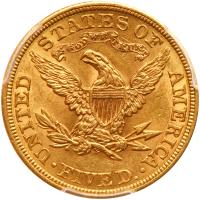 1908 $5 Liberty PCGS MS61 - 2