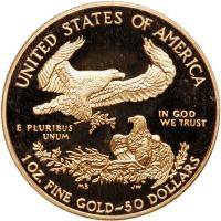 2001-W American Gold Eagle 4-Piece Proof Set - 2