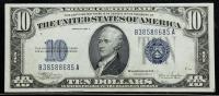 1934-C, $10 Silver Certificate