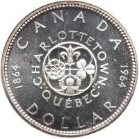 Canada. Dollar, 1964 ANACS MS67 - 2
