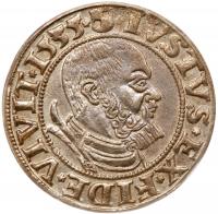 German States: Brandenburg. Groszy, 1535 PCGS AU58