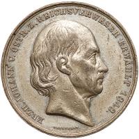 German States: Frankfurt am Main. Medal, 1848 NGC AU55