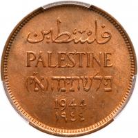 Palestine. Mil, 1944 PCGS MS64 RD