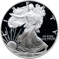 A trio of ICG graded American Silver Eagles